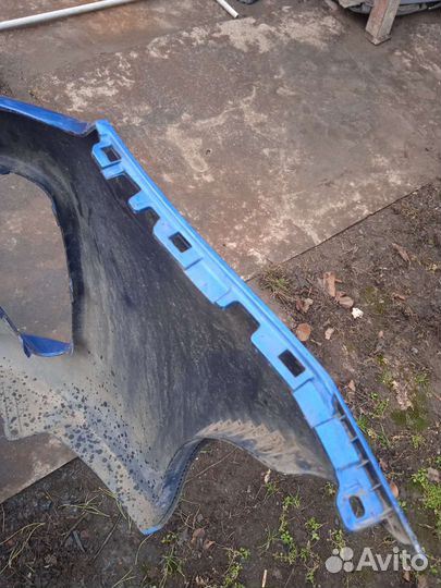 Передний бампер рио4