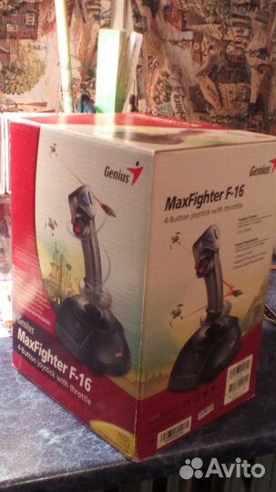 Джойстик genius maxfighter f-16u
