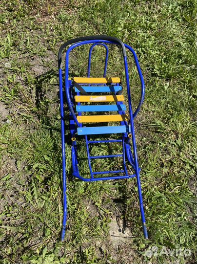 Детские санки с колесиками