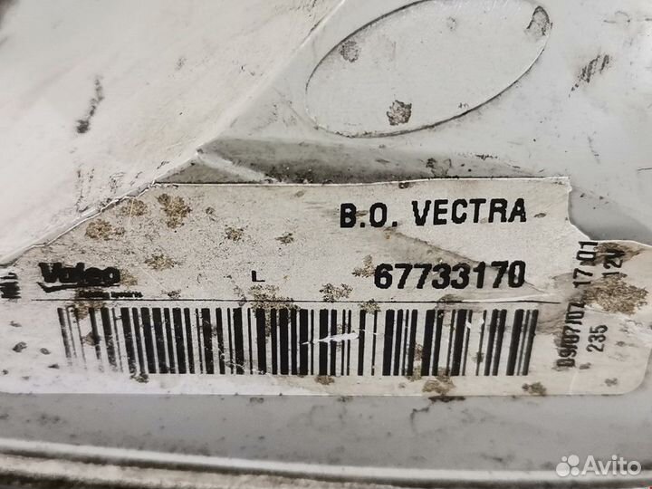 Поворотник левый Opel Vectra B 1999 90543320