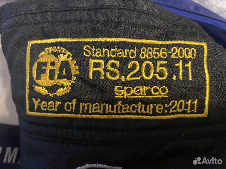 Комбинезон для автоспорта Sparco Ergo M-9F