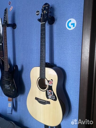 Акустическая гитара Crafter HD-250/N, + чехол