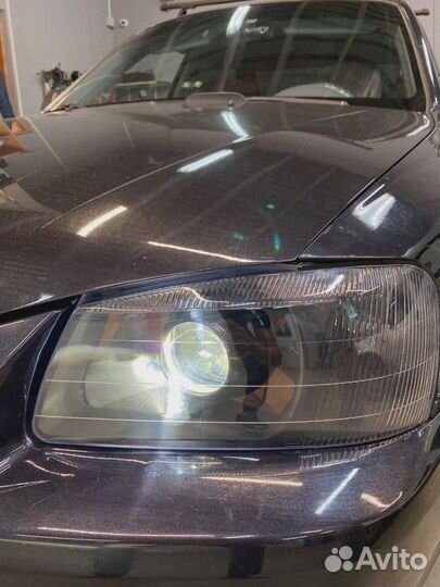 Би-линзы ксенон Hyundai Accent