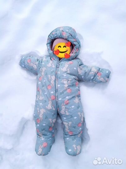 Комбинезон для девочки 68