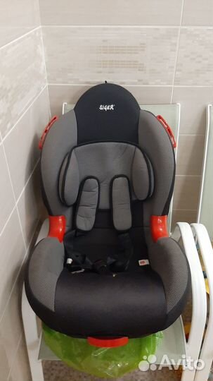 Детское автокресло 9 до 25 кг siger