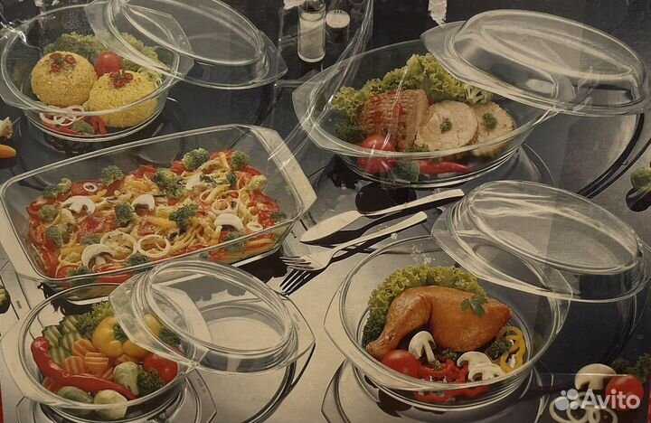 Набор посуды из стекла «Simax»