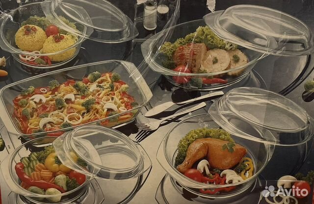 Набор посуды из стекла «Simax»