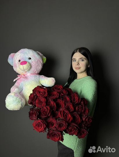 Розы с доставкой, цветы