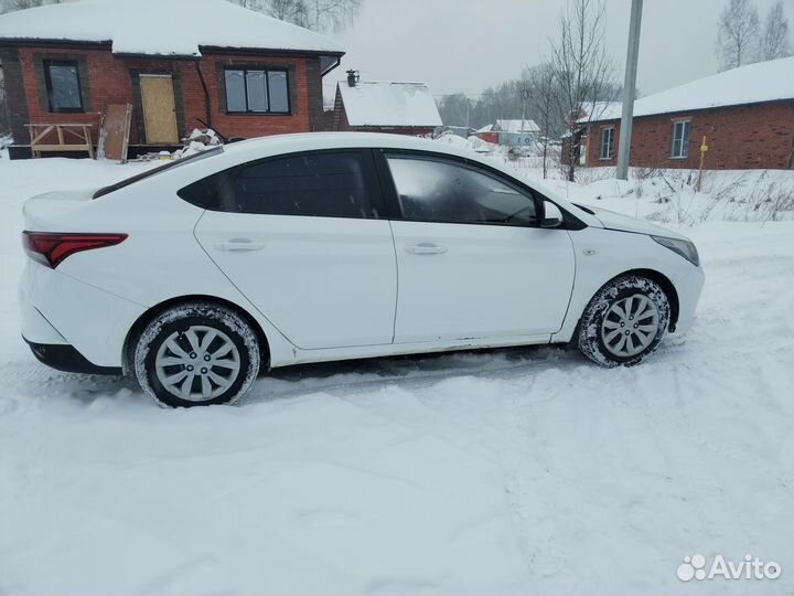 Hyundai Solaris 1.4 AT, 2020, 125 000 км