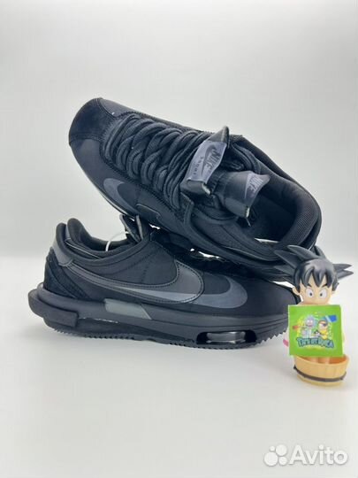 Кроссовки nike cortez zoom sacai черные