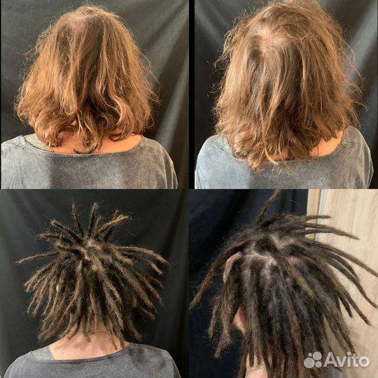 Натуральные дреды,де дреды,коррекция, подплетение