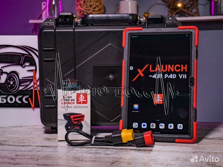 Launch x431 лаунч PRO 7 PAD + автодата безлимит