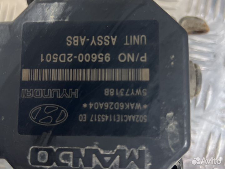 Блок абс hyundai elantra xd