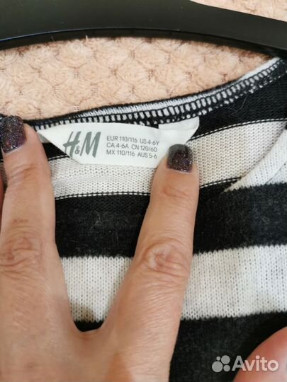 Платье H&M 110 116