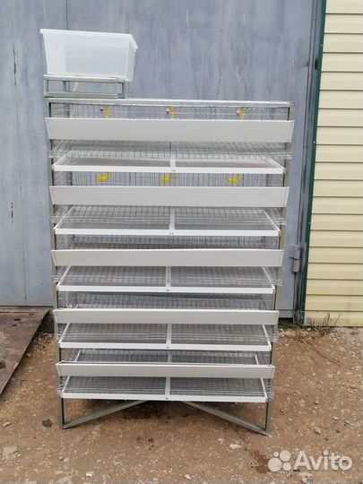 Продаю клетку для перепелок на 200 голов