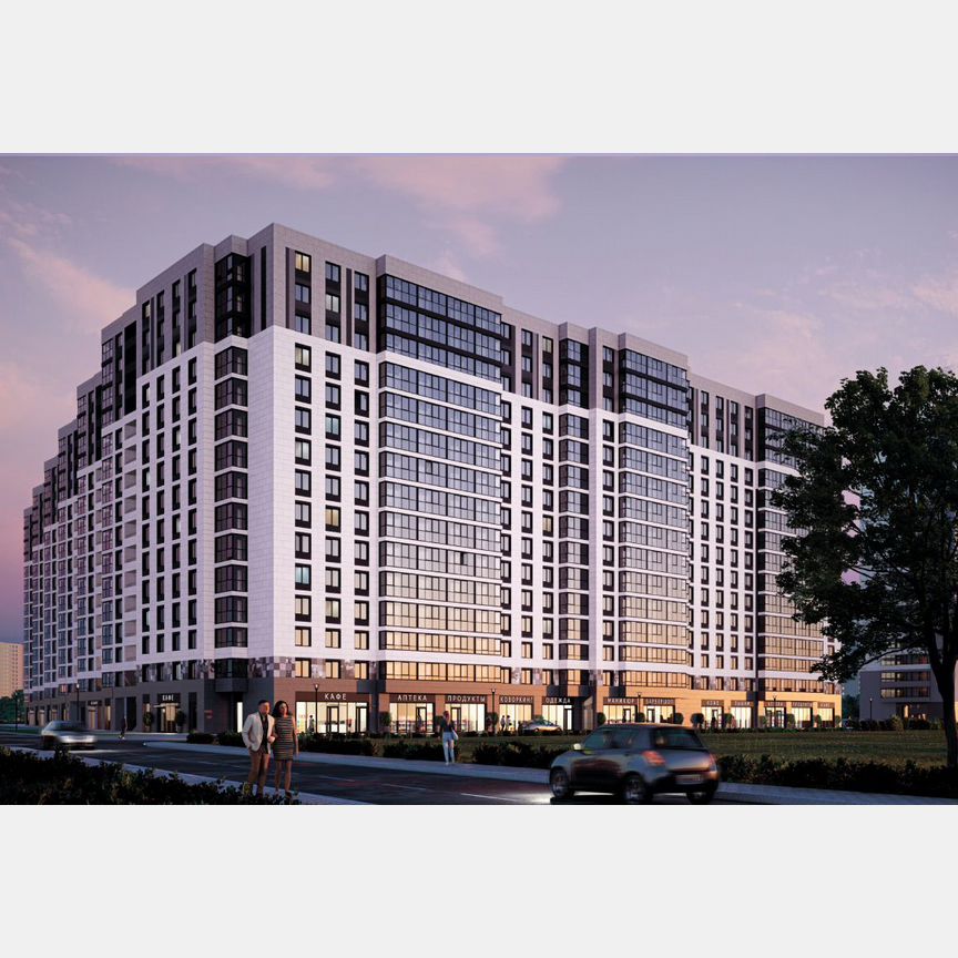 3-к. квартира, 89,8 м², 5/16 эт.