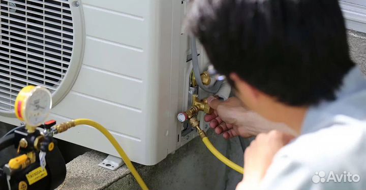 Чистка кондиционеров, ремонт,заправка