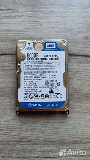 Жесткий диск 500гб