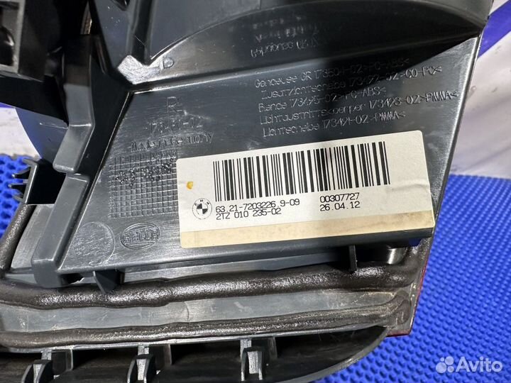 Фонарь правый BMW F10 в крышку багажника дорест