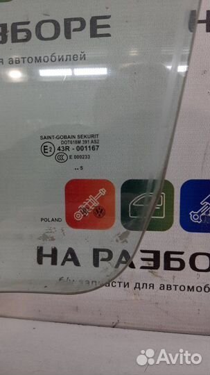 Стекло двери переднее левое Porsche Cayenne
