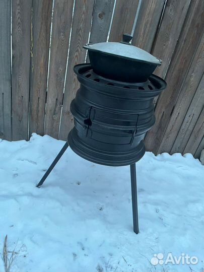 Печь под казан