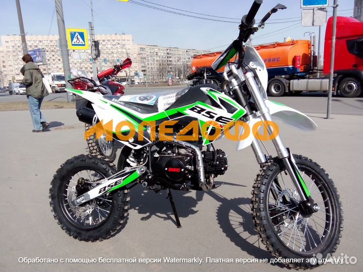 Питбайк EX 125E Green
