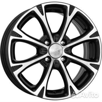 K&K Блюз 6x15 4x100 ET 38 Dia 67.1 (алмаз черный)