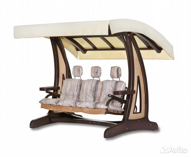 Садовые качели из дерева Валенсия 1 купить цены