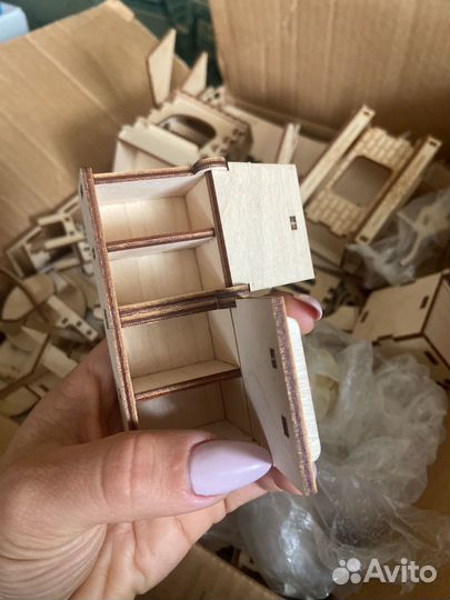 Кукольная мебель деревянная