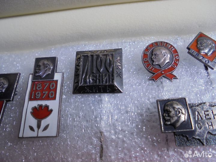 Значки СССР. Серебро 875 пробы. Оригиналы