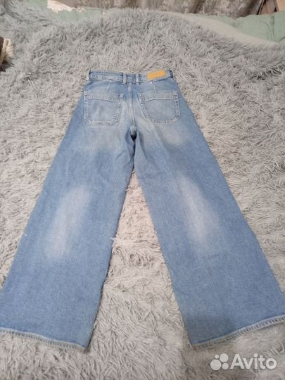 Джинсы трубы 36