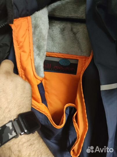 Комбинезон утепленный взрослый с защитой