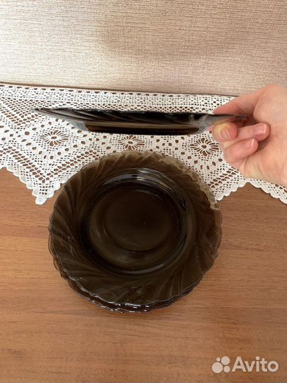 Посуда столовая тёмная