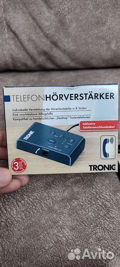 Усилитель звука для стационарного Телефона