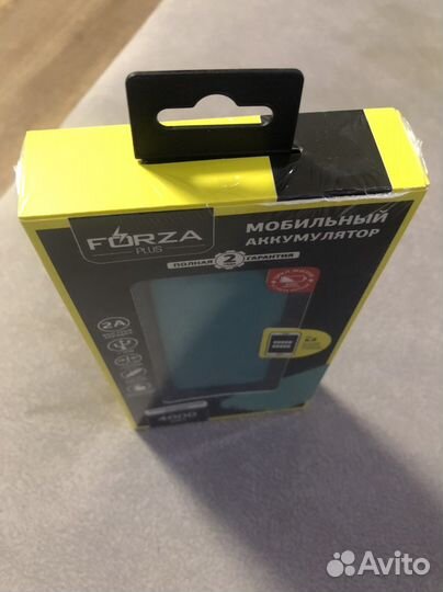 Мобильный аккумулятор 4000мАч