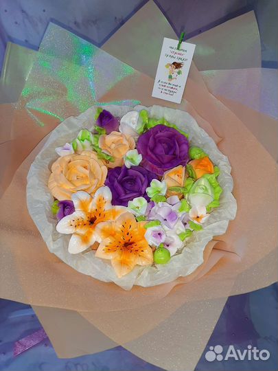 Зефирный букет для учителя на 1 сентября