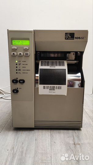 Термопринтер zebra gx420t