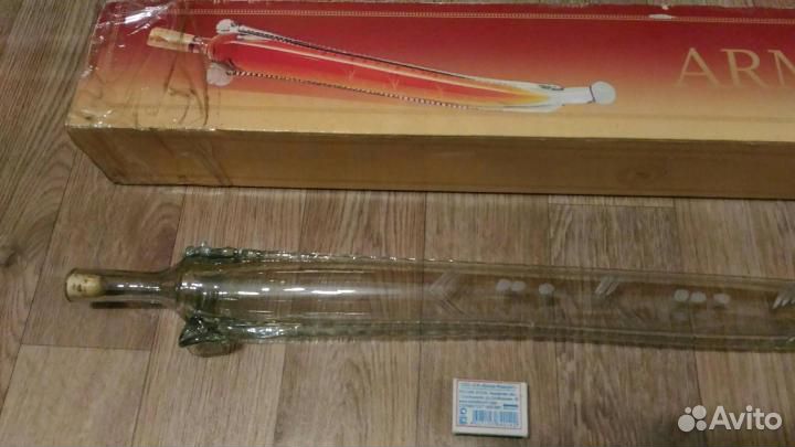 Стеклянный меч-подарочный 0,5 литра