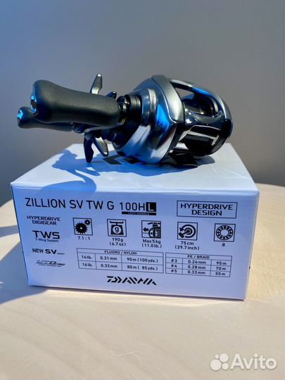 Daiwa 21 Zillion SV TW G 100HL