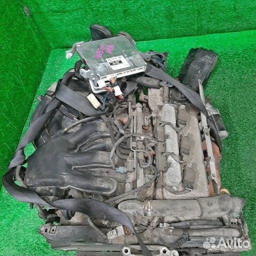 Двигатель в сборе двс toyota alphard MNH15 1MZ-FE