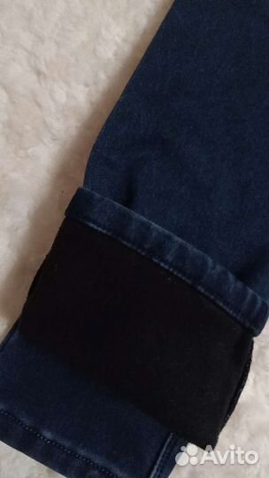 Джинсы утепленные подросковые
