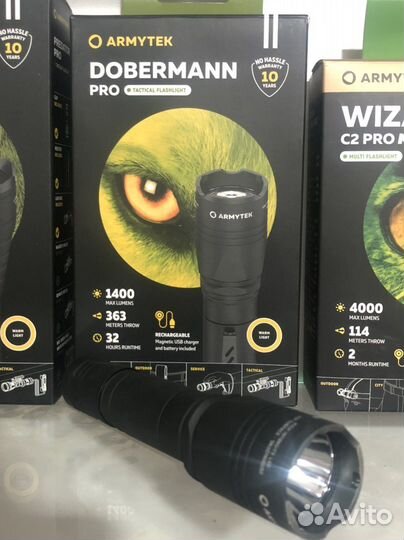 Фонарь Armytek Doberman pro Magnet USB
