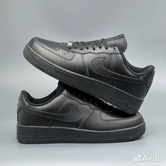 Мужские кроссовки Nike Air Force 1 Black