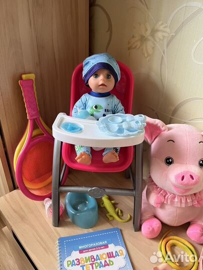 Игрушки для девочки 2 - 3 - 4 лет пакетом