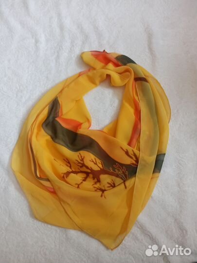 Шарфики пакетом косынки платки палантины женские