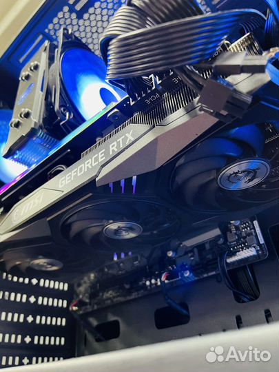 Видеокарта MSI GamingX trio RTX3080ti гарантия