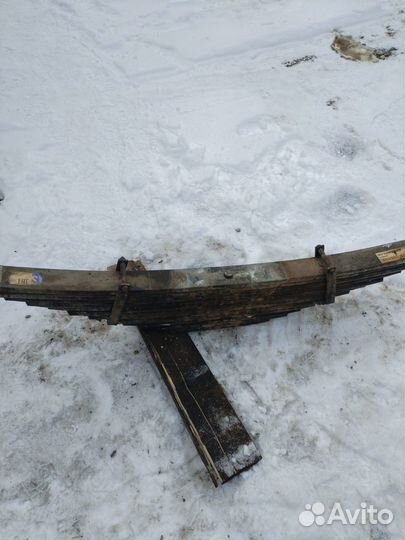 Рессора scania задняя 12-ти листовая б/у