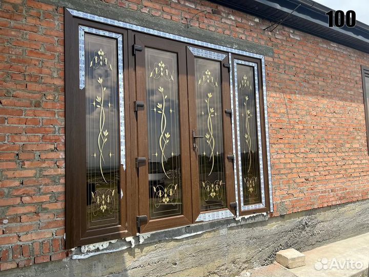 Пластиковые окна и витражи