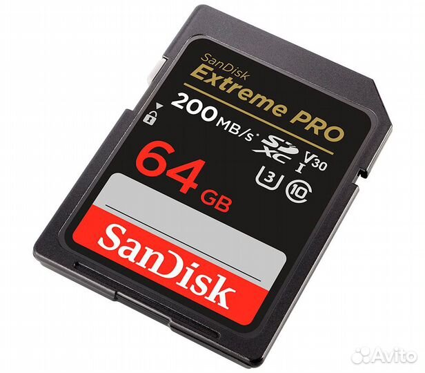 Карта памяти SanDisk sdxc 64GB Extreme Pro UHS-I V