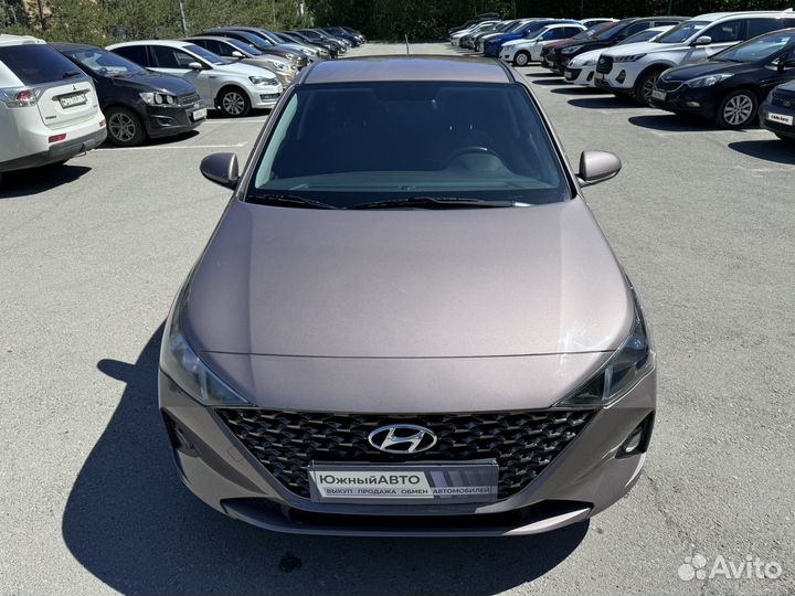 Hyundai Solaris 1.6 МТ, 2021, 27 000 км